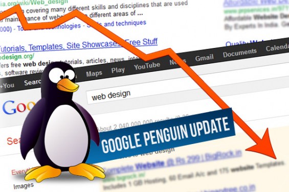 thuật toán seo google penguin, thuật toán chim cánh cụt