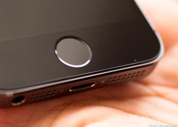 iPhone 5s được trang bị công nghệ nhận diện vân tay